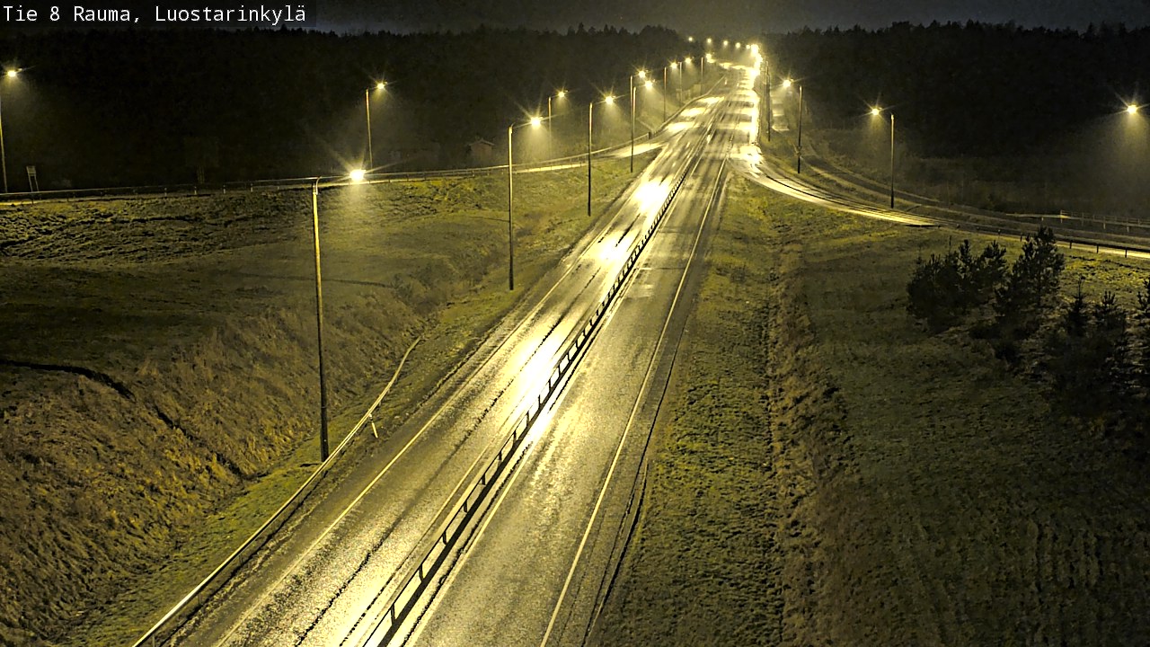 Weather Camera Image Road 8 Rauma, Luostarinkylä, Rauma, Satakunta