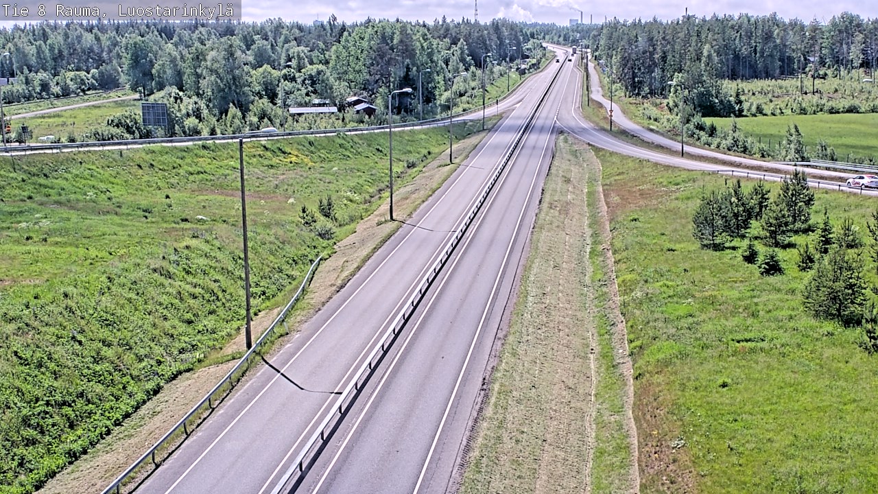 Kelikamerat Kuva Tie 8 Rauma, Luostarinkylä, Rauma, Satakunta