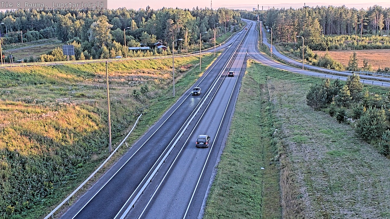 Kelikamerat Kuva Tie 8 Rauma, Luostarinkylä, Rauma, Satakunta