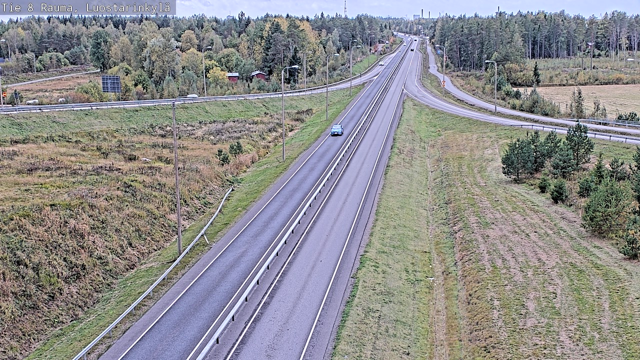Kelikamerat Kuva Tie 8 Rauma, Luostarinkylä, Rauma, Satakunta