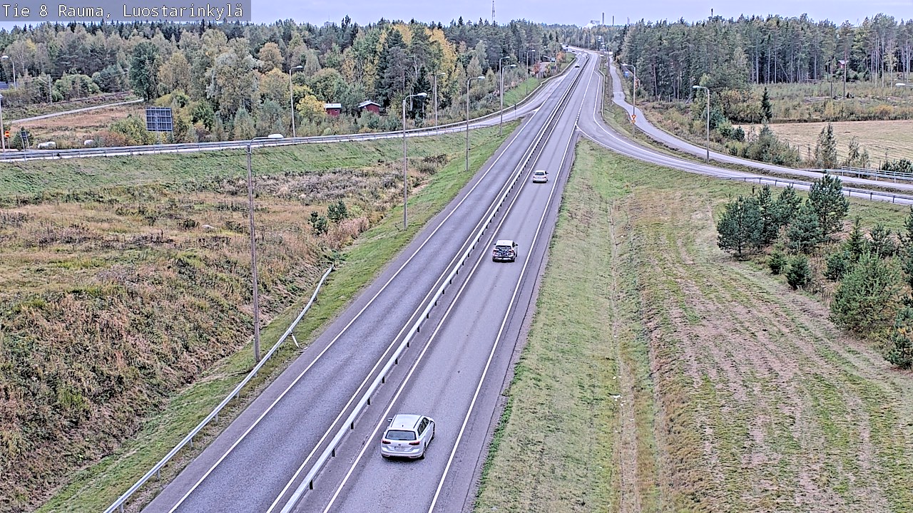 Kelikamerat Kuva Tie 8 Rauma, Luostarinkylä, Rauma, Satakunta