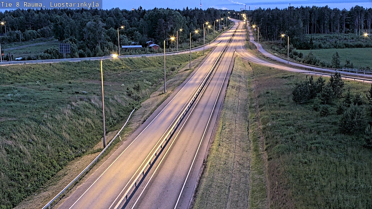 Kelikamerat Kuva Tie 8 Rauma, Luostarinkylä, Rauma, Satakunta