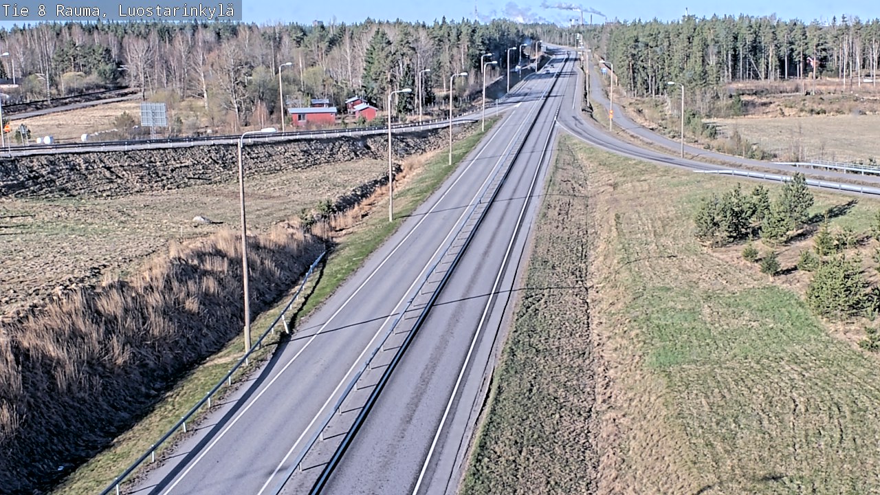 Kelikamerat Kuva Tie 8 Rauma, Luostarinkylä, Rauma, Satakunta
