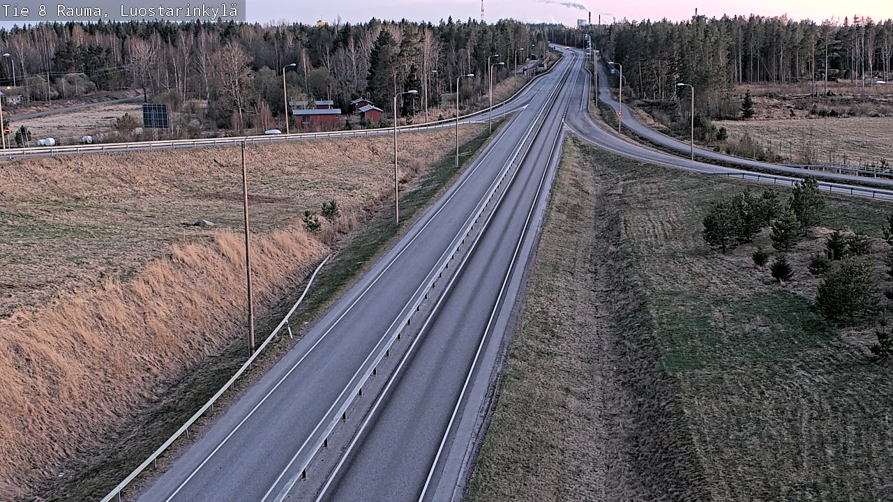 Kelikamerat Kuva Tie 8 Rauma, Luostarinkylä, Rauma, Satakunta