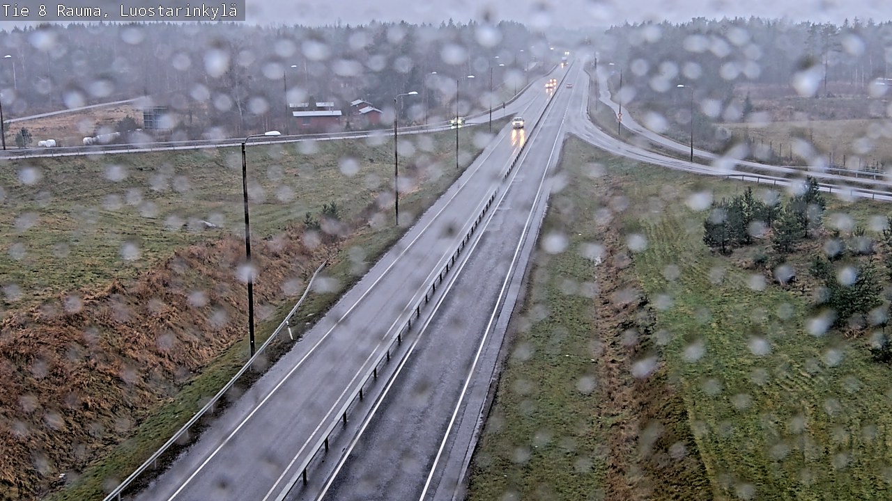 Weather Camera Image Road 8 Rauma, Luostarinkylä, Rauma, Satakunta