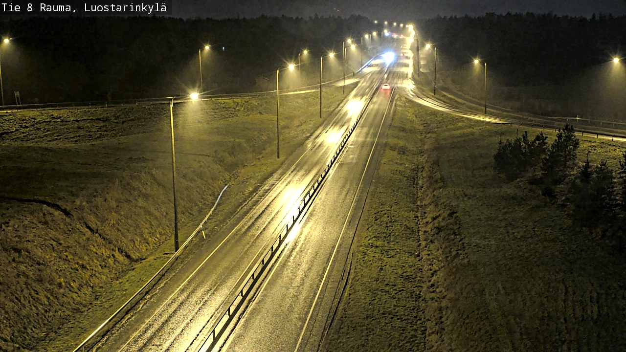 Weather Camera Image Road 8 Rauma, Luostarinkylä, Rauma, Satakunta