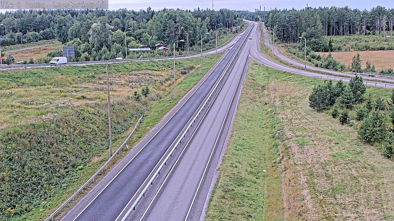 Weather Camera Image Road 8 Rauma, Luostarinkylä, Rauma, Satakunta