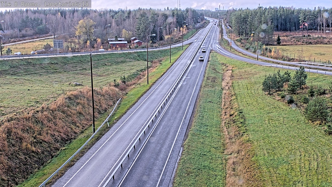 Kelikamerat Kuva Tie 8 Rauma, Luostarinkylä, Rauma, Satakunta