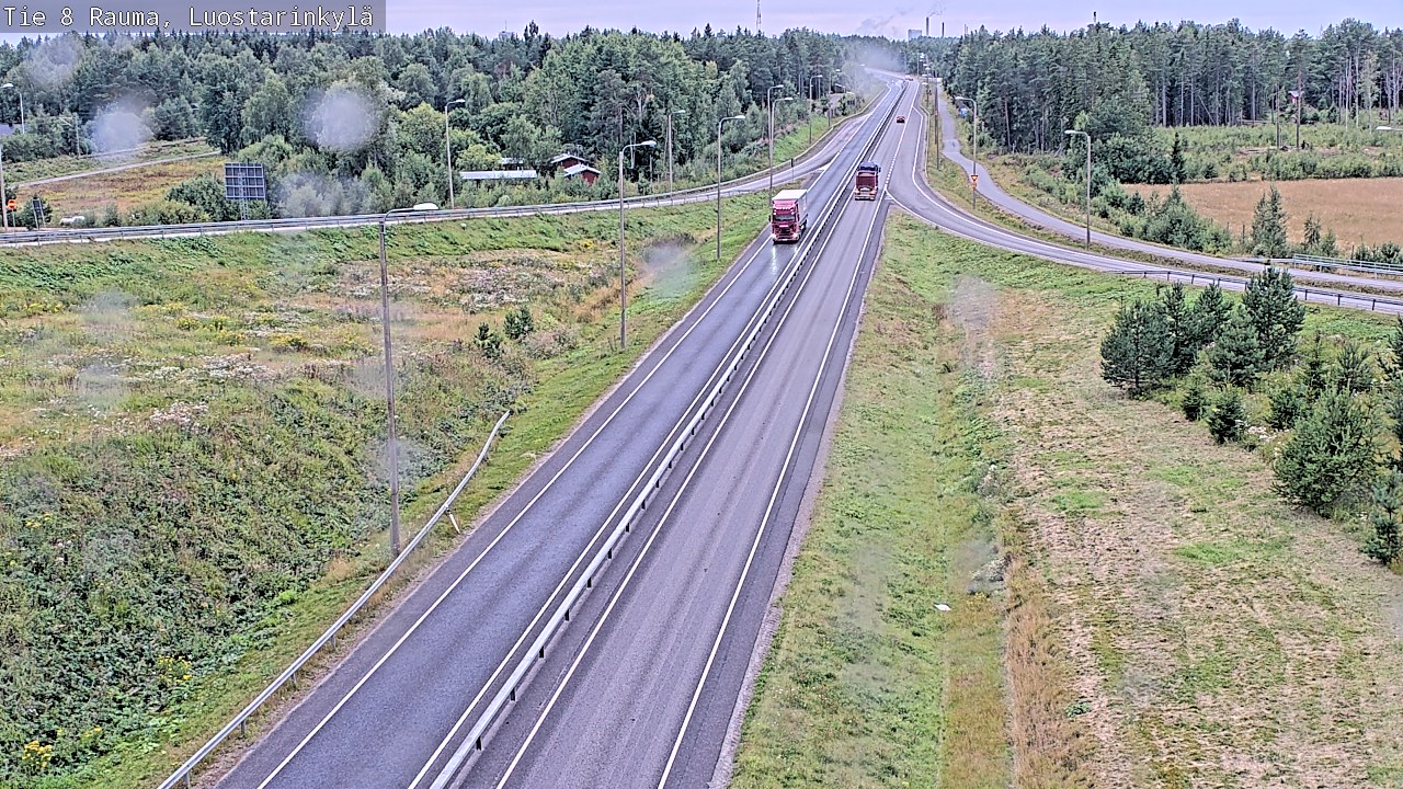 Weather Camera Image Road 8 Rauma, Luostarinkylä, Rauma, Satakunta