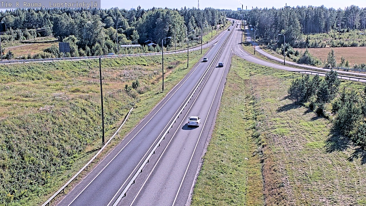 Kelikamerat Kuva Tie 8 Rauma, Luostarinkylä, Rauma, Satakunta