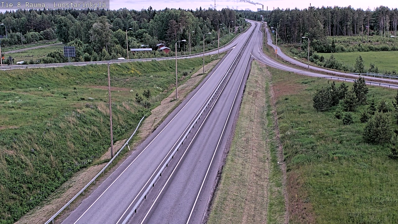 Kelikamerat Kuva Tie 8 Rauma, Luostarinkylä, Rauma, Satakunta