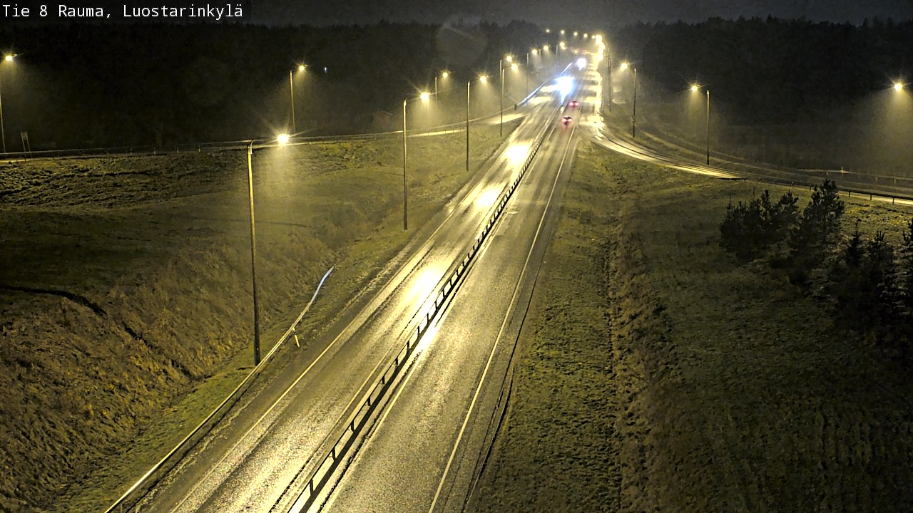 Weather Camera Image Road 8 Rauma, Luostarinkylä, Rauma, Satakunta