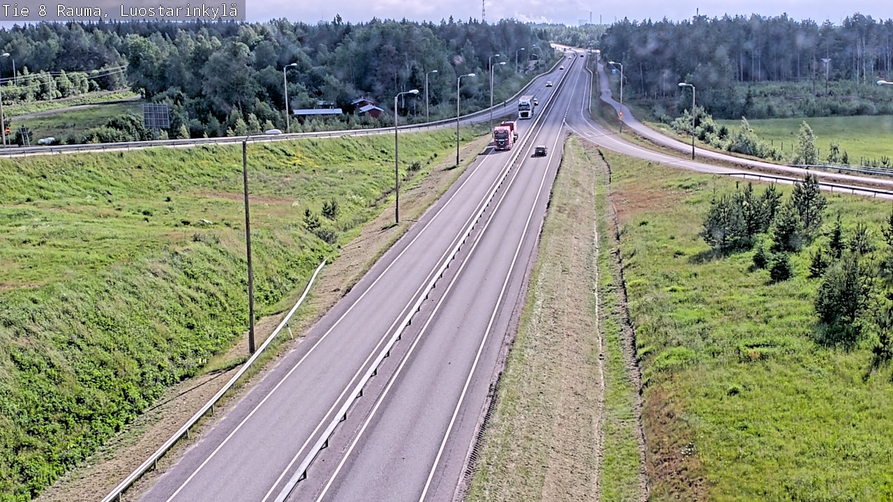 Kelikamerat Kuva Tie 8 Rauma, Luostarinkylä, Rauma, Satakunta