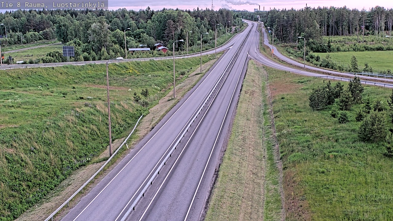 Kelikamerat Kuva Tie 8 Rauma, Luostarinkylä, Rauma, Satakunta