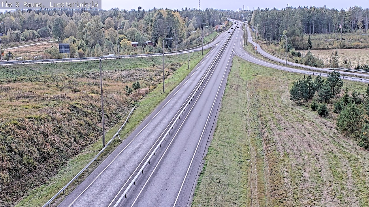 Kelikamerat Kuva Tie 8 Rauma, Luostarinkylä, Rauma, Satakunta