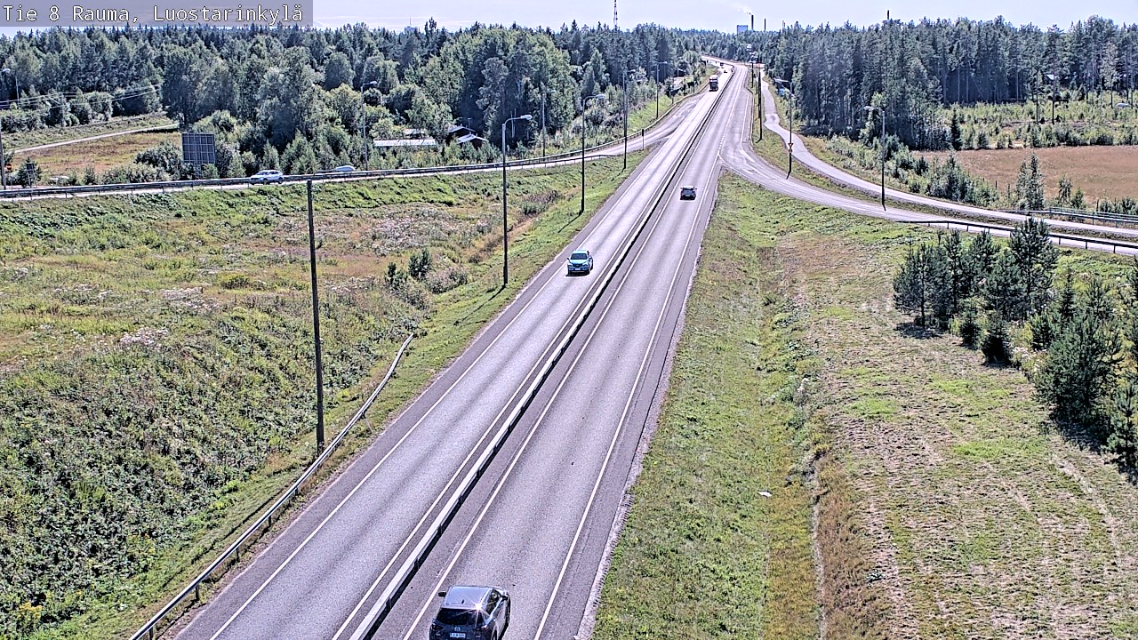 Kelikamerat Kuva Tie 8 Rauma, Luostarinkylä, Rauma, Satakunta