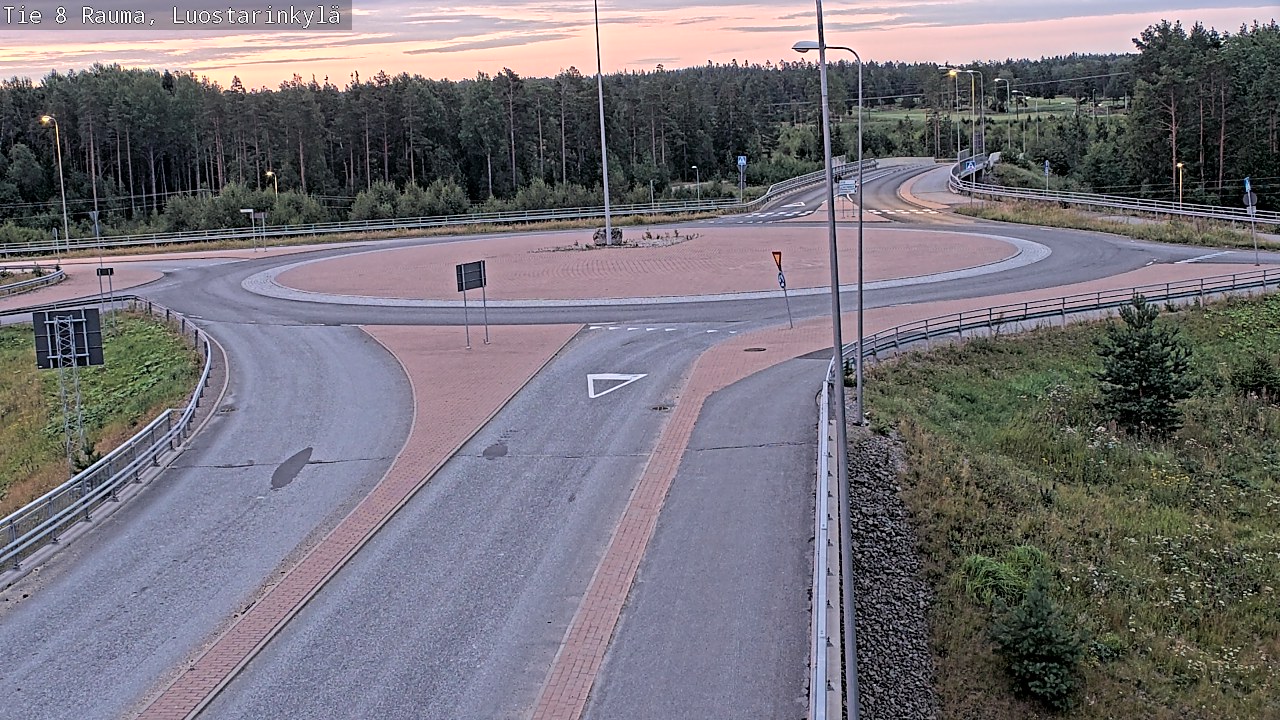 Weather Camera Image Road 8 Rauma, Luostarinkylä, Rauma, Satakunta