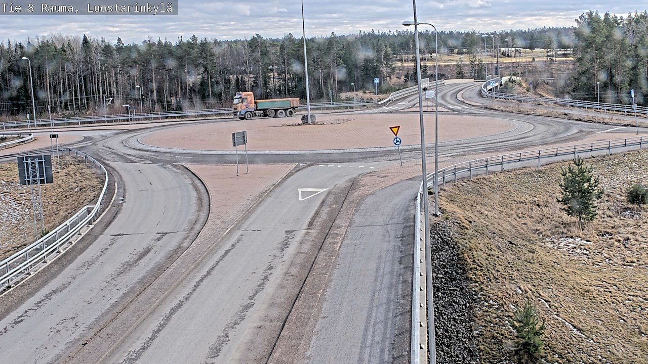 Kelikamerat Kuva Tie 8 Rauma, Luostarinkylä, Rauma, Satakunta