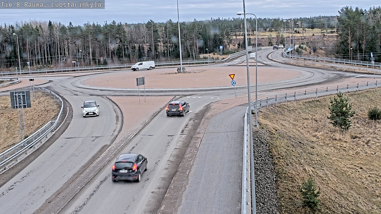 Kelikamerat Kuva Tie 8 Rauma, Luostarinkylä, Rauma, Satakunta