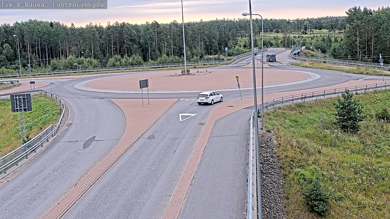 Weather Camera Image Road 8 Rauma, Luostarinkylä, Rauma, Satakunta