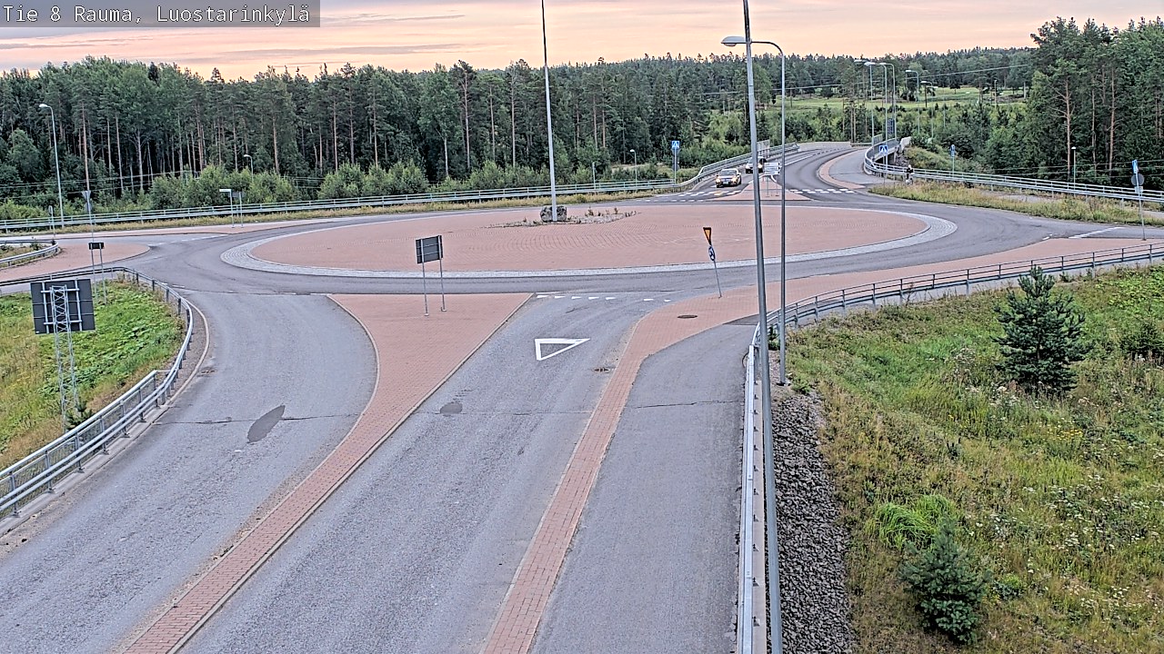 Weather Camera Image Road 8 Rauma, Luostarinkylä, Rauma, Satakunta