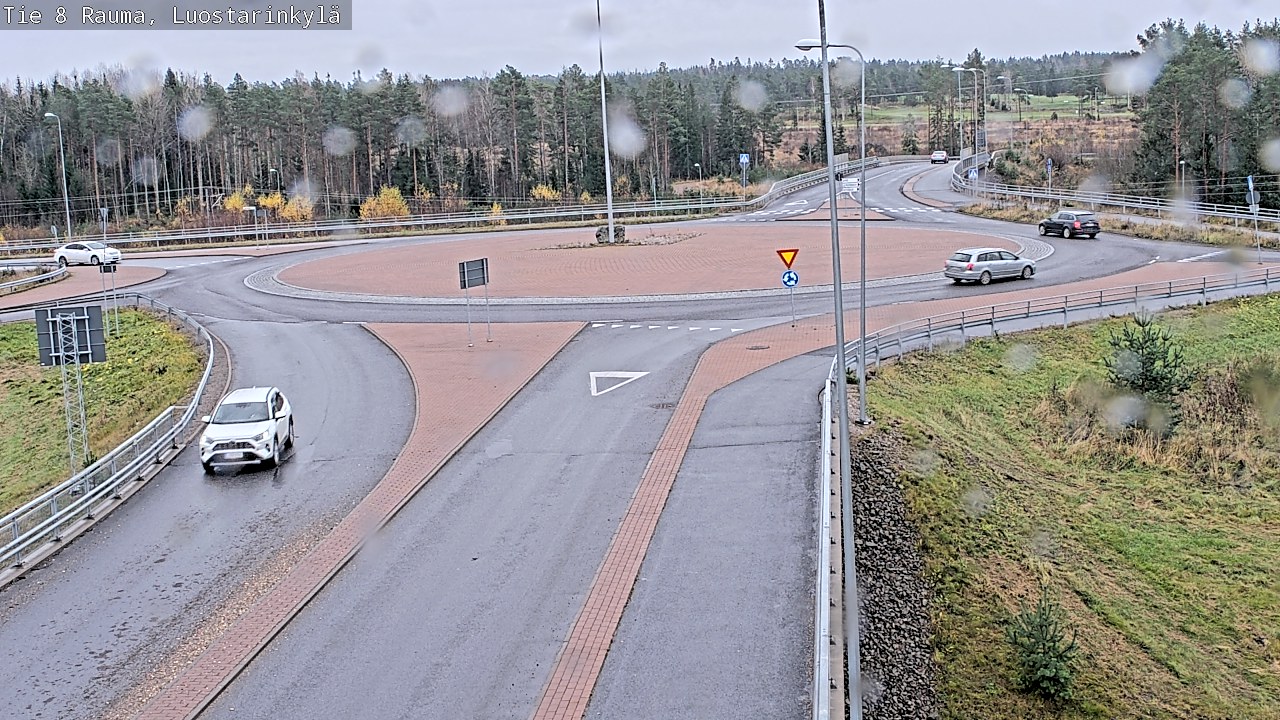 Kelikamerat Kuva Tie 8 Rauma, Luostarinkylä, Rauma, Satakunta