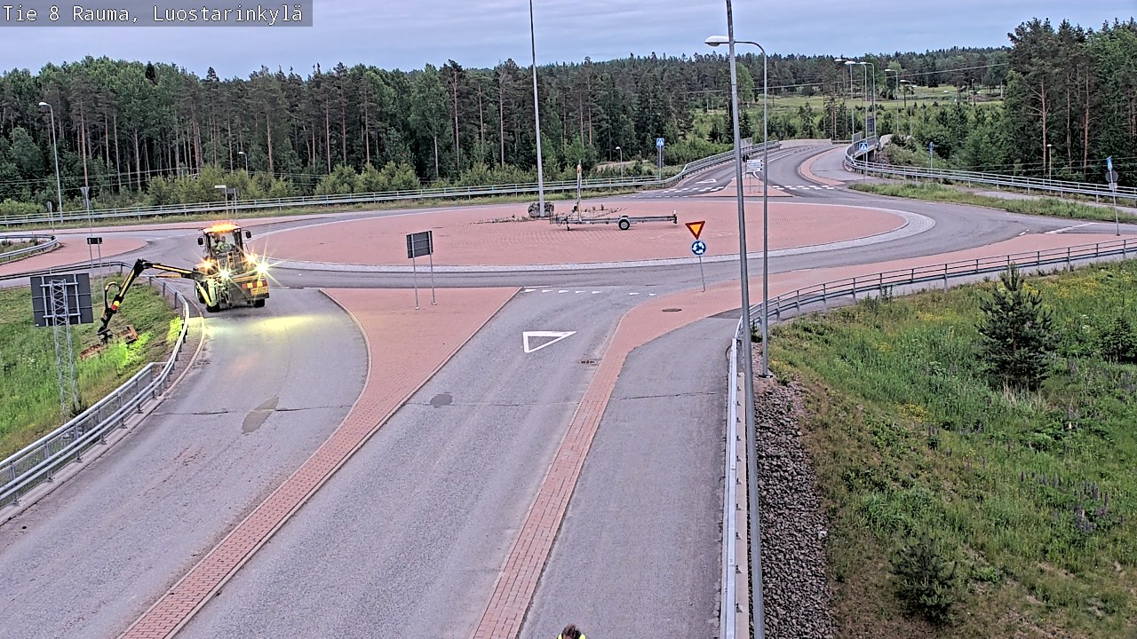 Kelikamerat Kuva Tie 8 Rauma, Luostarinkylä, Rauma, Satakunta