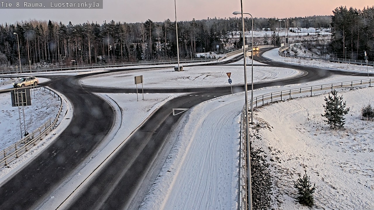 Weather Camera Image Road 8 Rauma, Luostarinkylä, Rauma, Satakunta