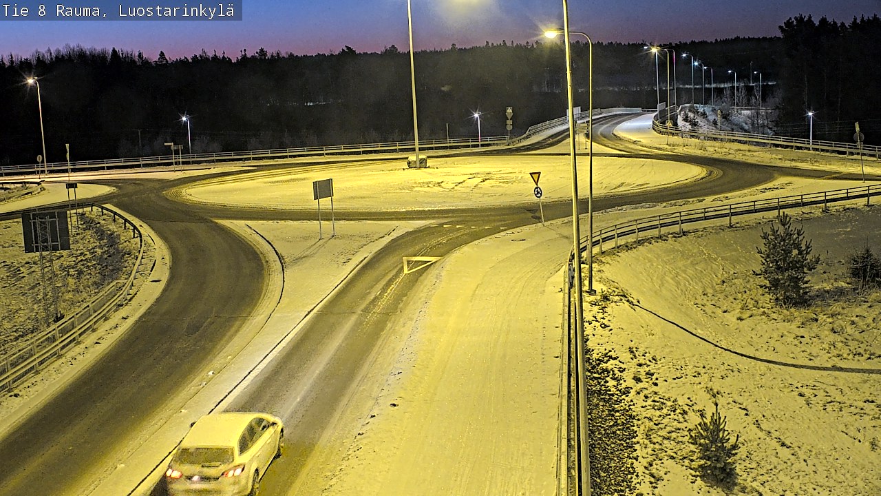 Kelikamerat Kuva Tie 8 Rauma, Luostarinkylä, Rauma, Satakunta