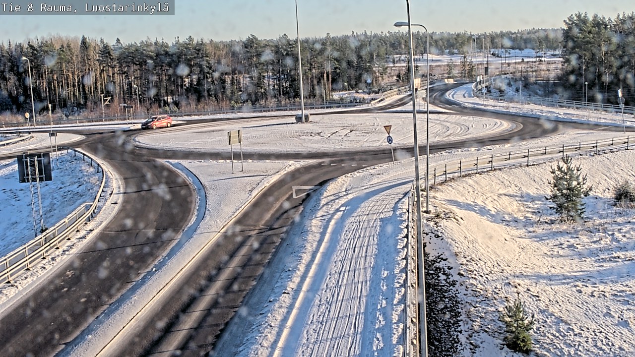Weather Camera Image Road 8 Rauma, Luostarinkylä, Rauma, Satakunta