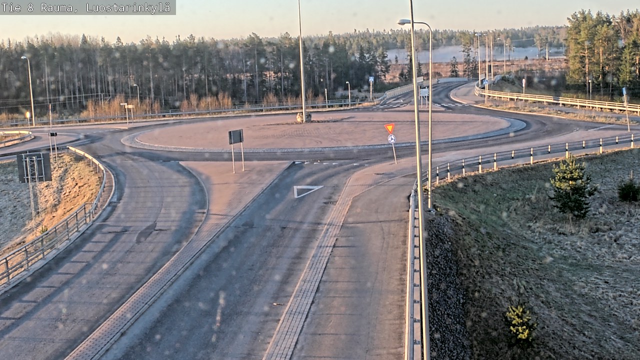 Kelikamerat Kuva Tie 8 Rauma, Luostarinkylä, Rauma, Satakunta
