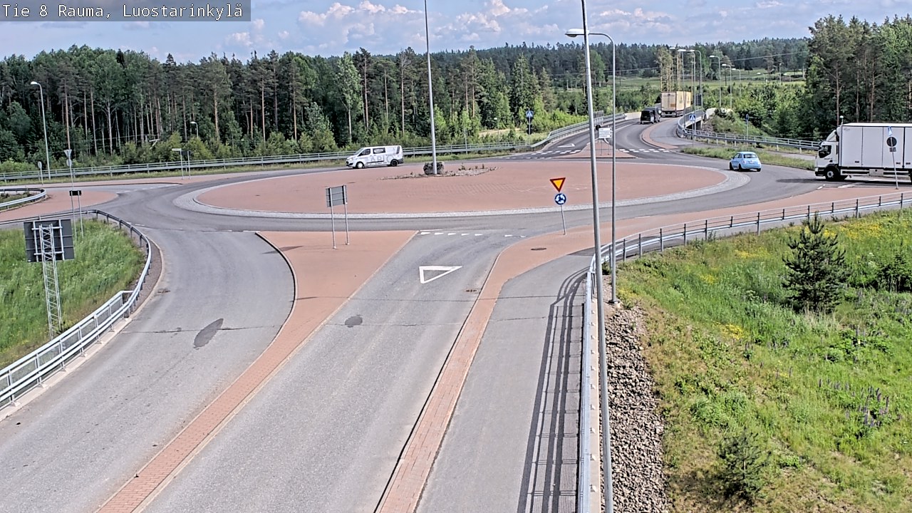Kelikamerat Kuva Tie 8 Rauma, Luostarinkylä, Rauma, Satakunta