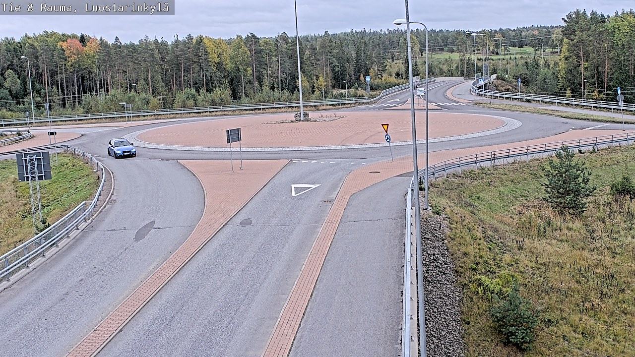Kelikamerat Kuva Tie 8 Rauma, Luostarinkylä, Rauma, Satakunta