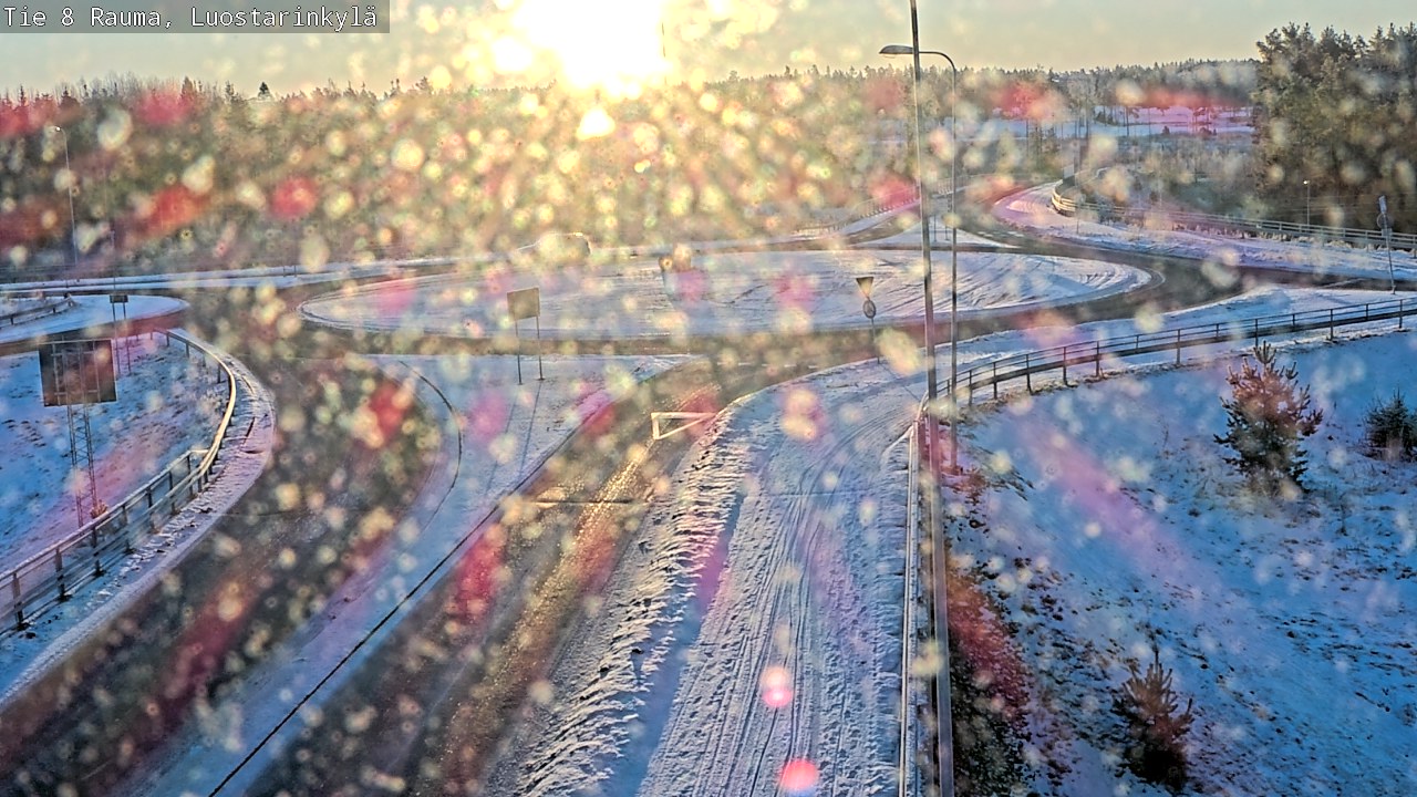 Kelikamerat Kuva Tie 8 Rauma, Luostarinkylä, Rauma, Satakunta