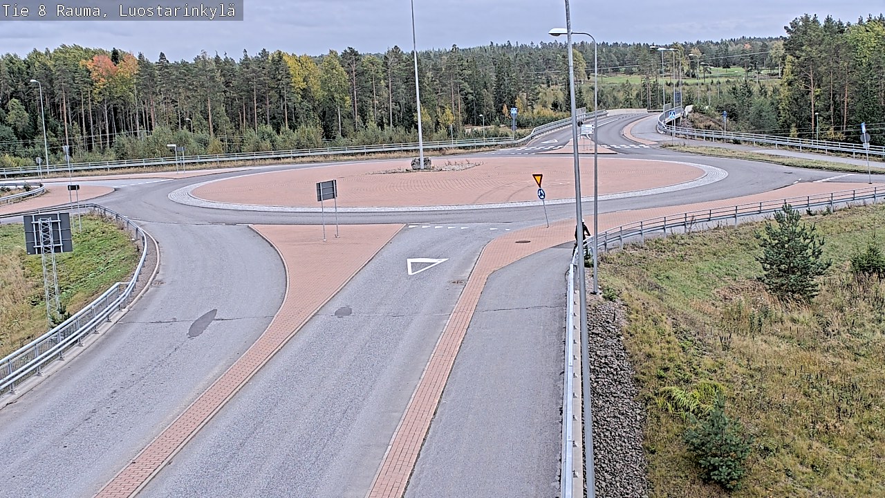 Kelikamerat Kuva Tie 8 Rauma, Luostarinkylä, Rauma, Satakunta