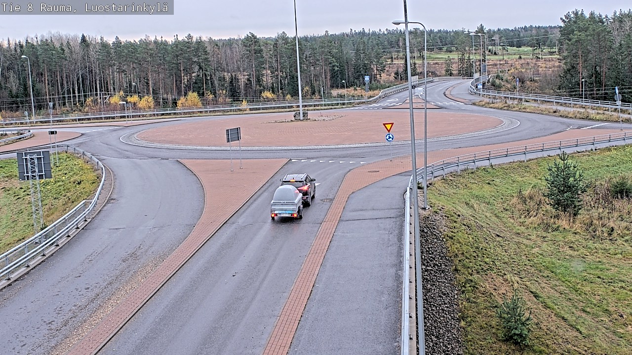 Kelikamerat Kuva Tie 8 Rauma, Luostarinkylä, Rauma, Satakunta