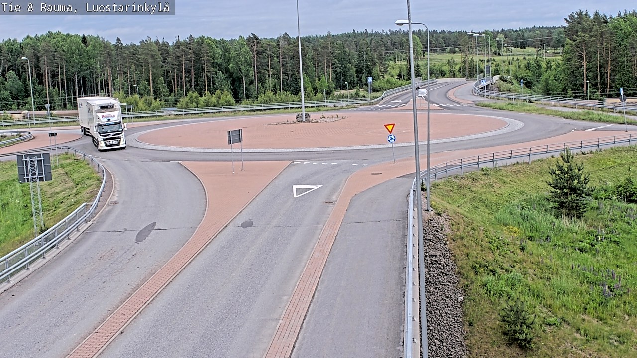 Kelikamerat Kuva Tie 8 Rauma, Luostarinkylä, Rauma, Satakunta