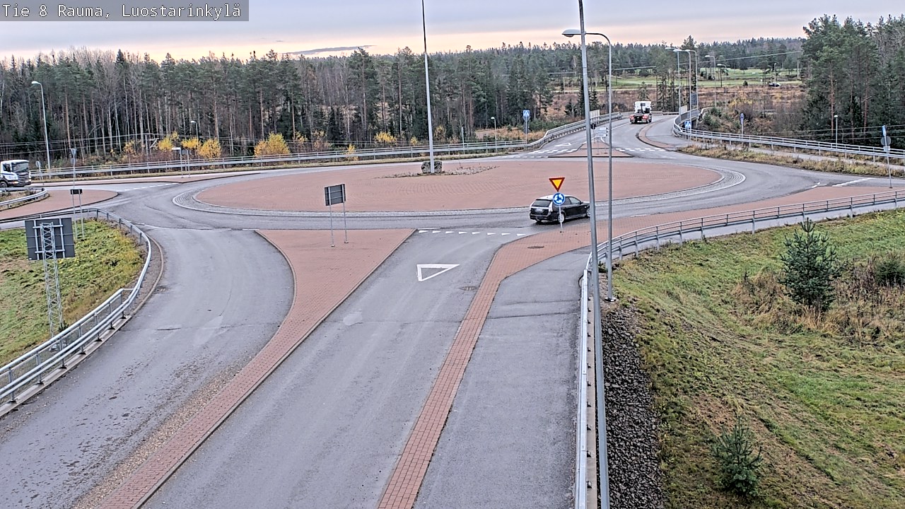 Kelikamerat Kuva Tie 8 Rauma, Luostarinkylä, Rauma, Satakunta