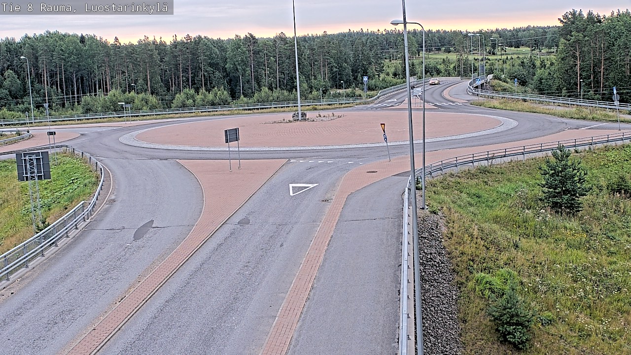 Weather Camera Image Road 8 Rauma, Luostarinkylä, Rauma, Satakunta