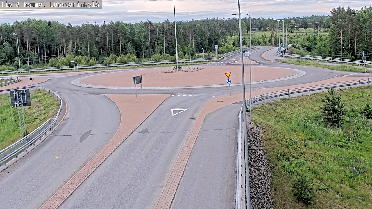 Kelikamerat Kuva Tie 8 Rauma, Luostarinkylä, Rauma, Satakunta
