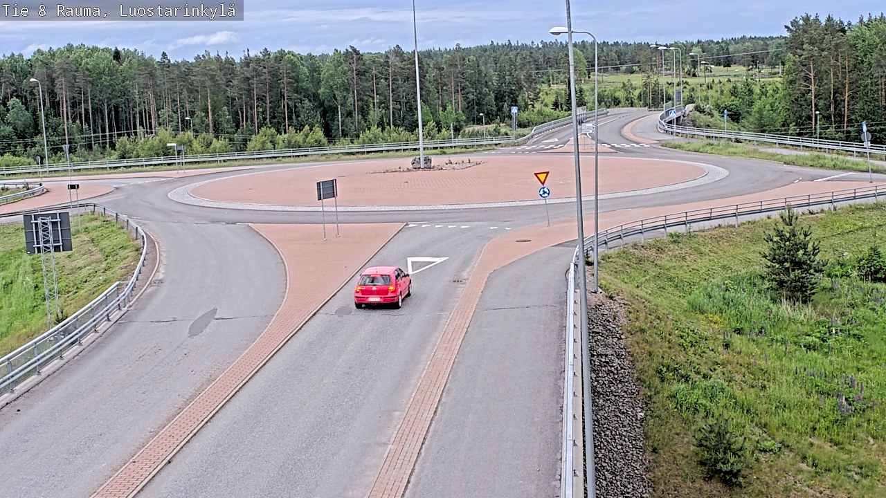 Kelikamerat Kuva Tie 8 Rauma, Luostarinkylä, Rauma, Satakunta