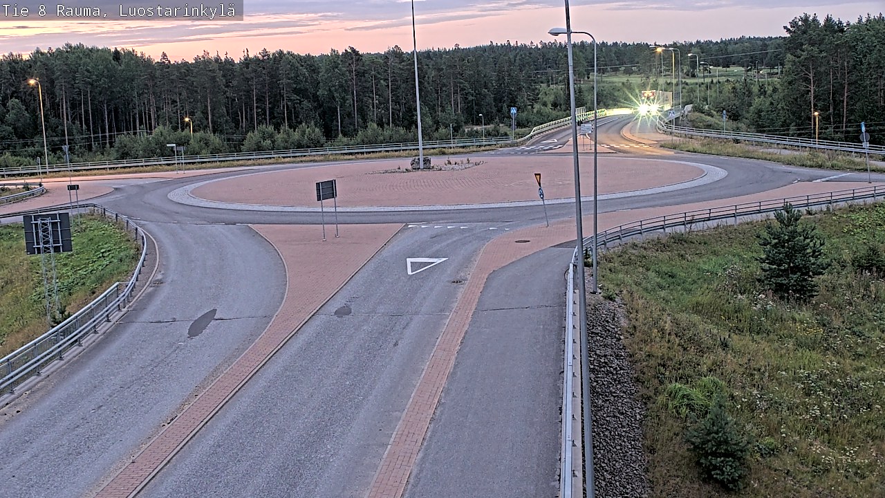 Kelikamerat Kuva Tie 8 Rauma, Luostarinkylä, Rauma, Satakunta
