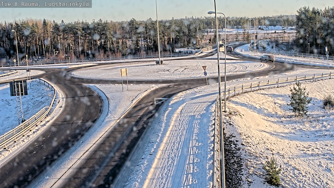 Weather Camera Image Road 8 Rauma, Luostarinkylä, Rauma, Satakunta