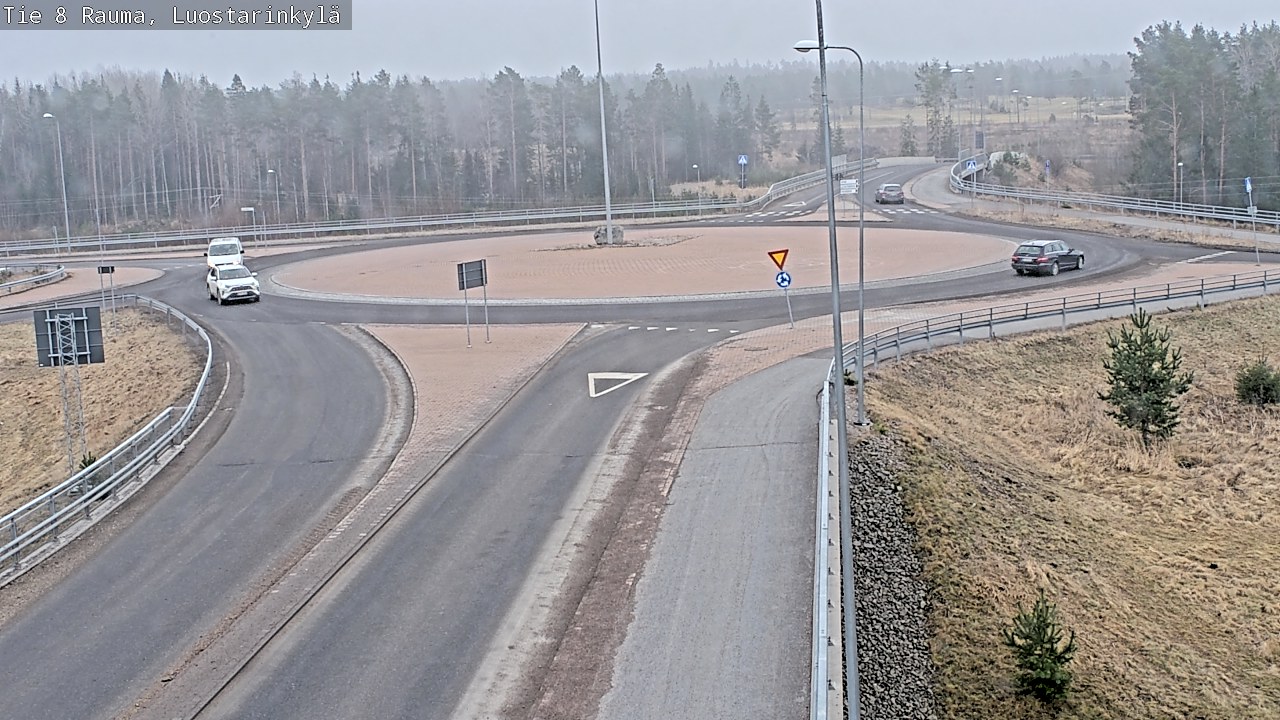 Weather Camera Image Road 8 Rauma, Luostarinkylä, Rauma, Satakunta