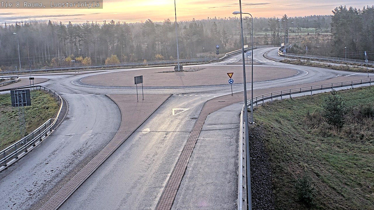 Kelikamerat Kuva Tie 8 Rauma, Luostarinkylä, Rauma, Satakunta