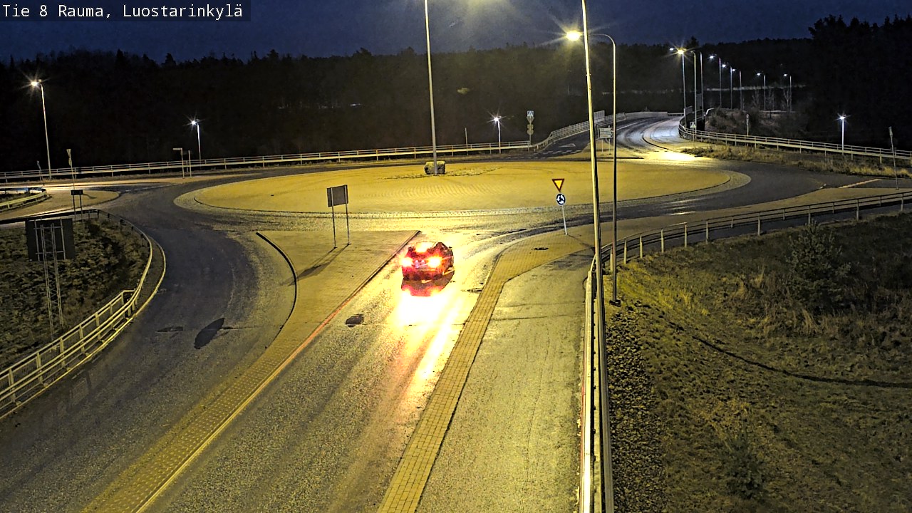 Weather Camera Image Road 8 Rauma, Luostarinkylä, Rauma, Satakunta