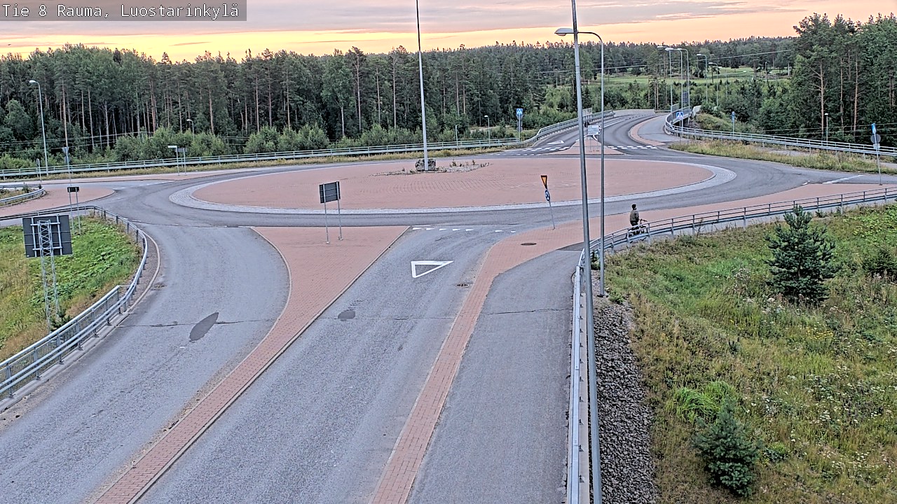 Weather Camera Image Road 8 Rauma, Luostarinkylä, Rauma, Satakunta