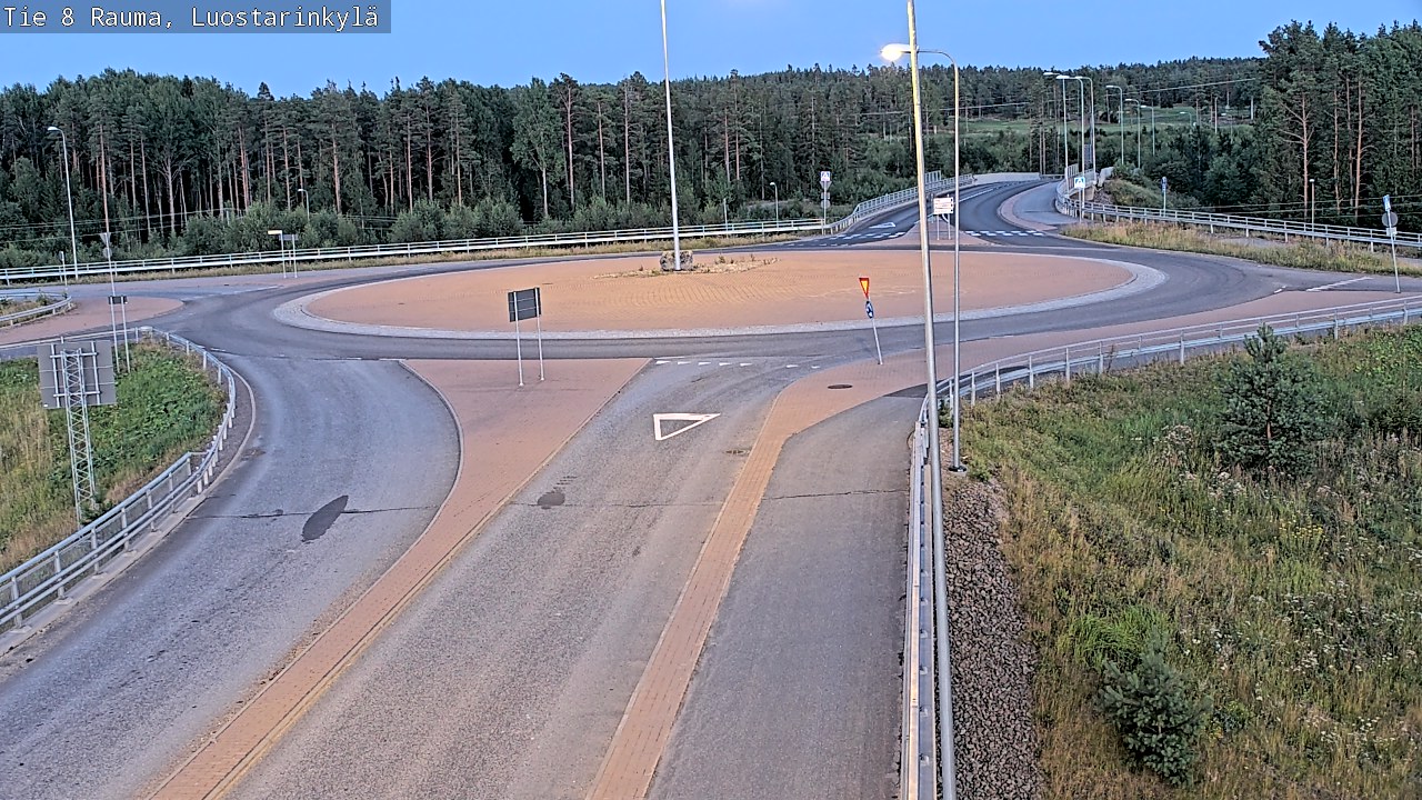 Kelikamerat Kuva Tie 8 Rauma, Luostarinkylä, Rauma, Satakunta