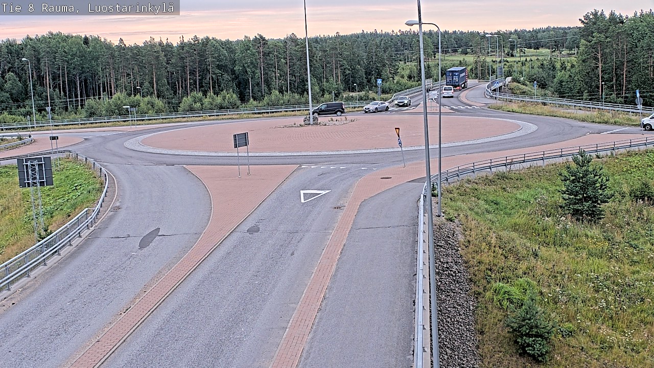 Weather Camera Image Road 8 Rauma, Luostarinkylä, Rauma, Satakunta