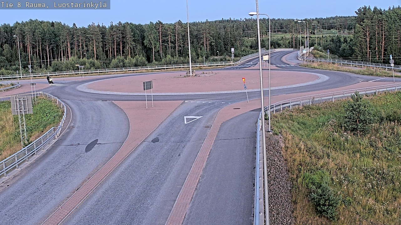 Kelikamerat Kuva Tie 8 Rauma, Luostarinkylä, Rauma, Satakunta